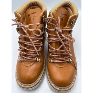 Vintage Simms Felt Bottom Fly Fishing Wader Wading Boots Shoes Brown Mens Size 8